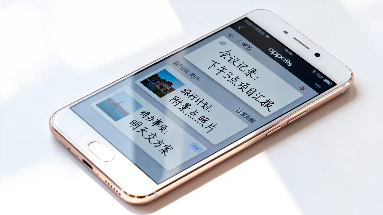 oppor9s的便签有什么用,oppo手机便签功能介绍 oppor9s的便签有什么用,oppo手机便签功能介绍