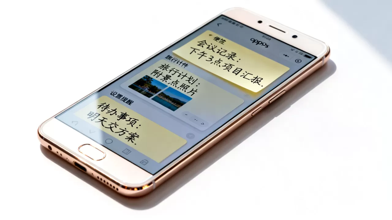 oppor9s的便签有什么用,oppo手机便签功能介绍 oppor9s的便签有什么用,oppo手机便签功能介绍
