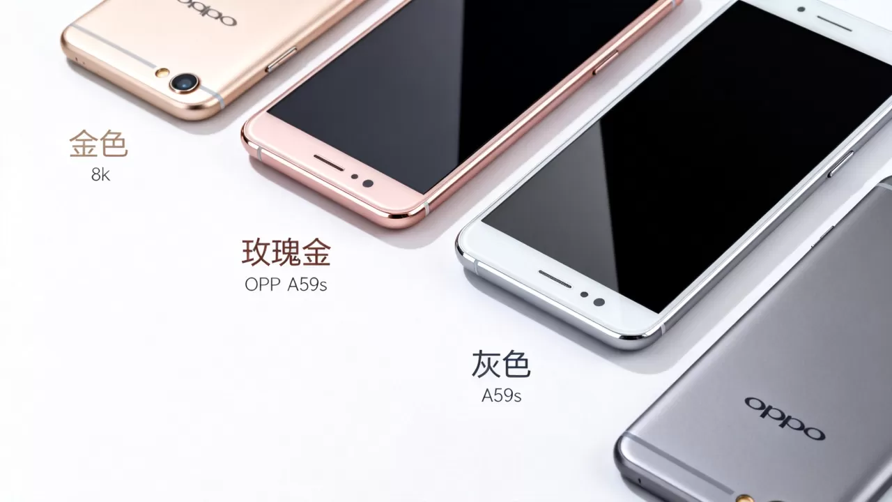 OPPO A59s有什么颜色，OPPO A59s手机有哪些配色