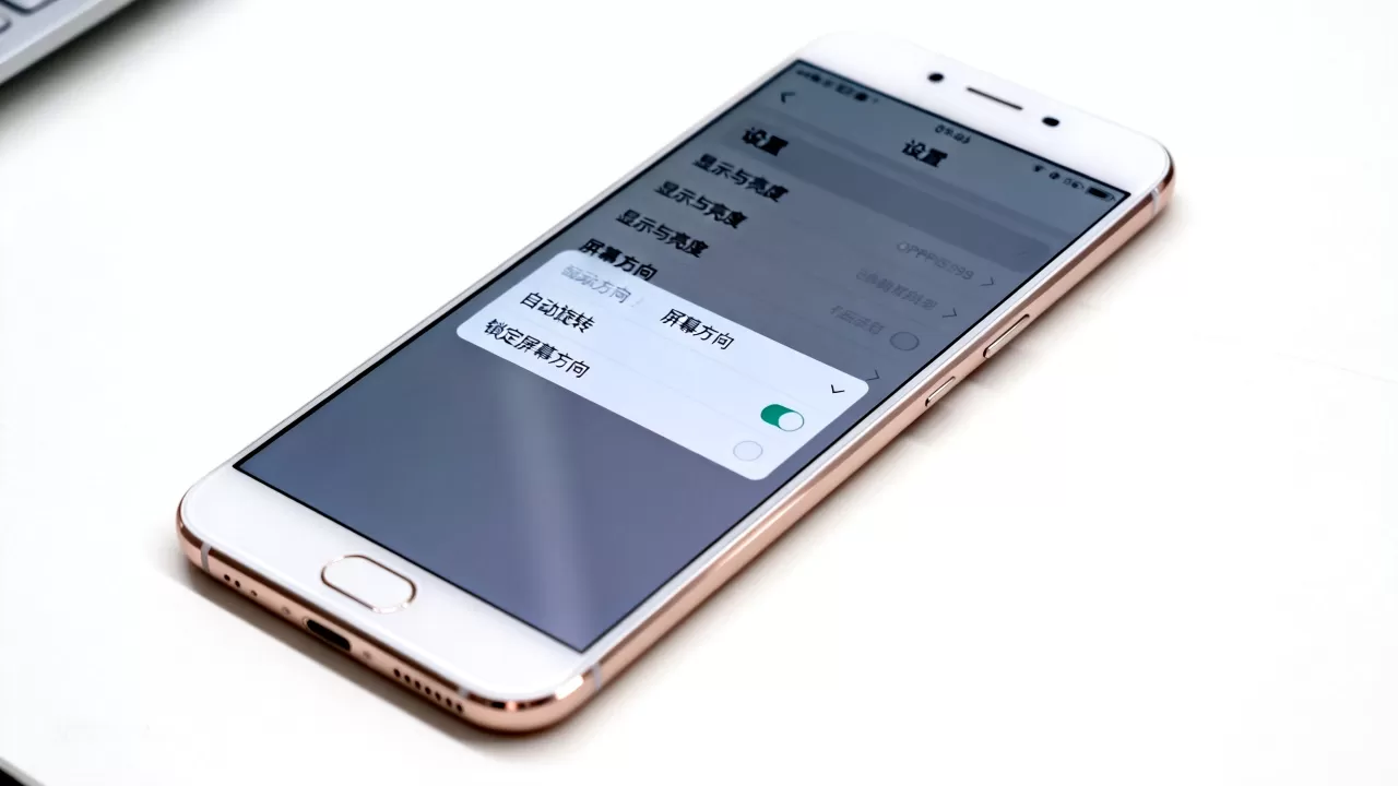 为什么OPPO R9s不能横屏,手机屏幕方向设置 为什么OPPO R9s不能横屏,手机屏幕方向设置