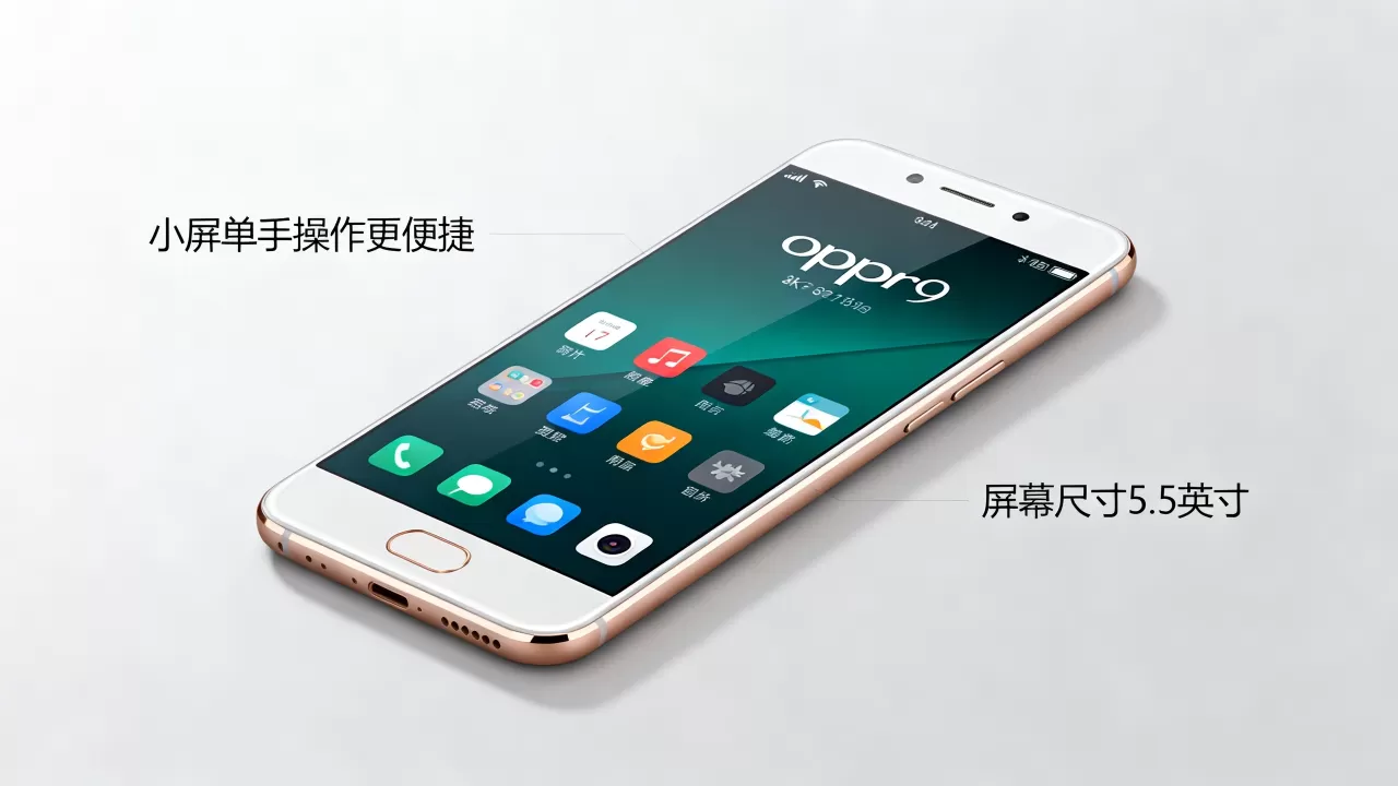oppor9的小屏有什么用，oppor9手机屏幕尺寸多大