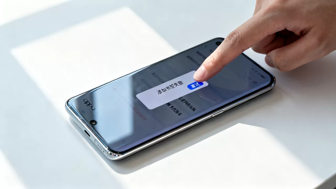 OPPO手机为什么添加不了书签,OPPO添加书签失败解决方法 OPPO手机为什么添加不了书签,OPPO添加书签失败解决方法