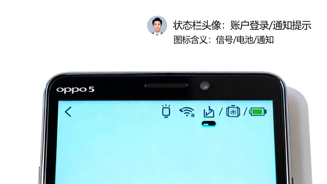 OPPO Find5屏幕上方出现头像是什么意思,oppo find5 x909状态栏图标含义 OPPO Find5屏幕上方出现头像是什么意思,oppo find5 x909状态栏图标含义