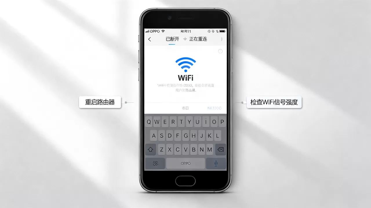 oppor11为什么重复无线，OPPO R11手机连接WiFi时自动断开重连解决方法