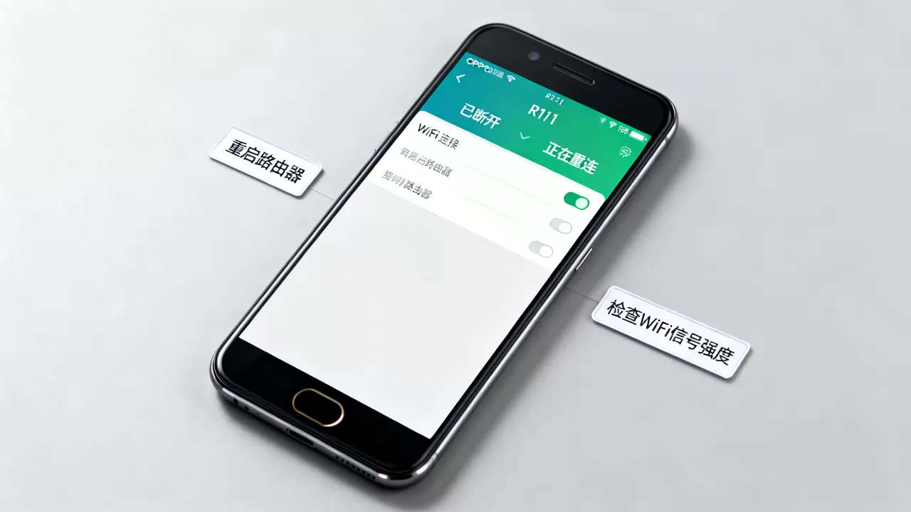 oppor11为什么重复无线，OPPO R11手机连接WiFi时自动断开重连解决方法