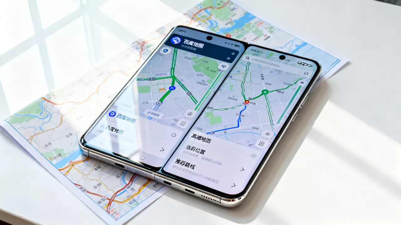 oppo手机用什么地图好,百度地图高德地图哪个更精准 oppo手机用什么地图好,百度地图高德地图哪个更精准