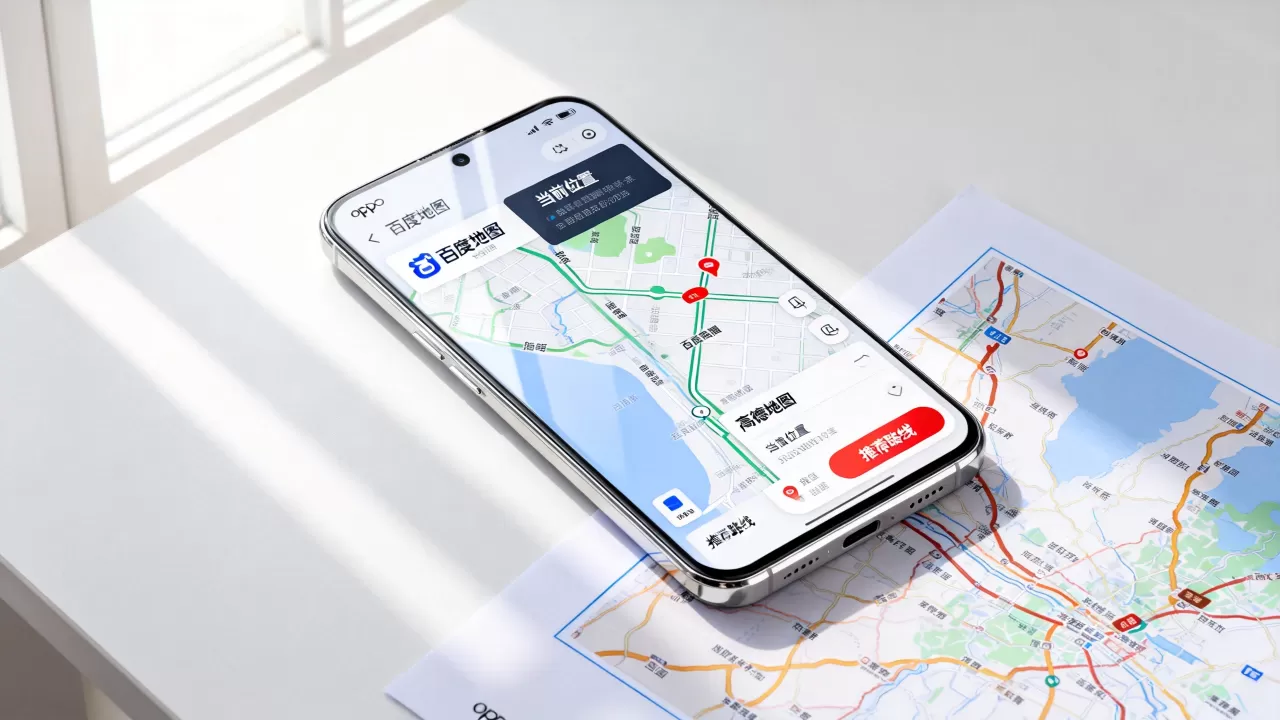 oppo手机用什么地图好,百度地图高德地图哪个更精准 oppo手机用什么地图好,百度地图高德地图哪个更精准