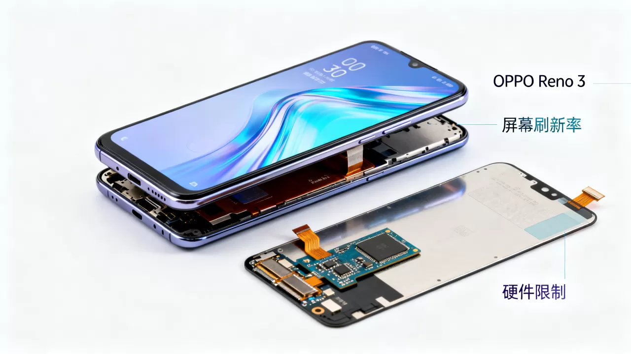 OPPO Reno3为什么没有高刷新率?屏幕刷新率低是硬件限制吗 OPPO Reno3为什么没有高刷新率?屏幕刷新率低是硬件限制吗