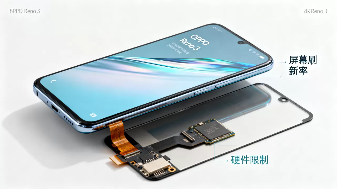 OPPO Reno3为什么没有高刷新率?屏幕刷新率低是硬件限制吗 OPPO Reno3为什么没有高刷新率?屏幕刷新率低是硬件限制吗