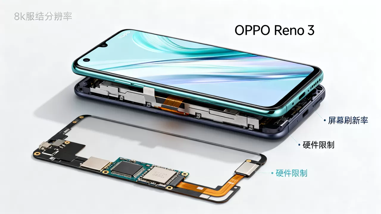 OPPO Reno3为什么没有高刷新率?屏幕刷新率低是硬件限制吗 OPPO Reno3为什么没有高刷新率?屏幕刷新率低是硬件限制吗