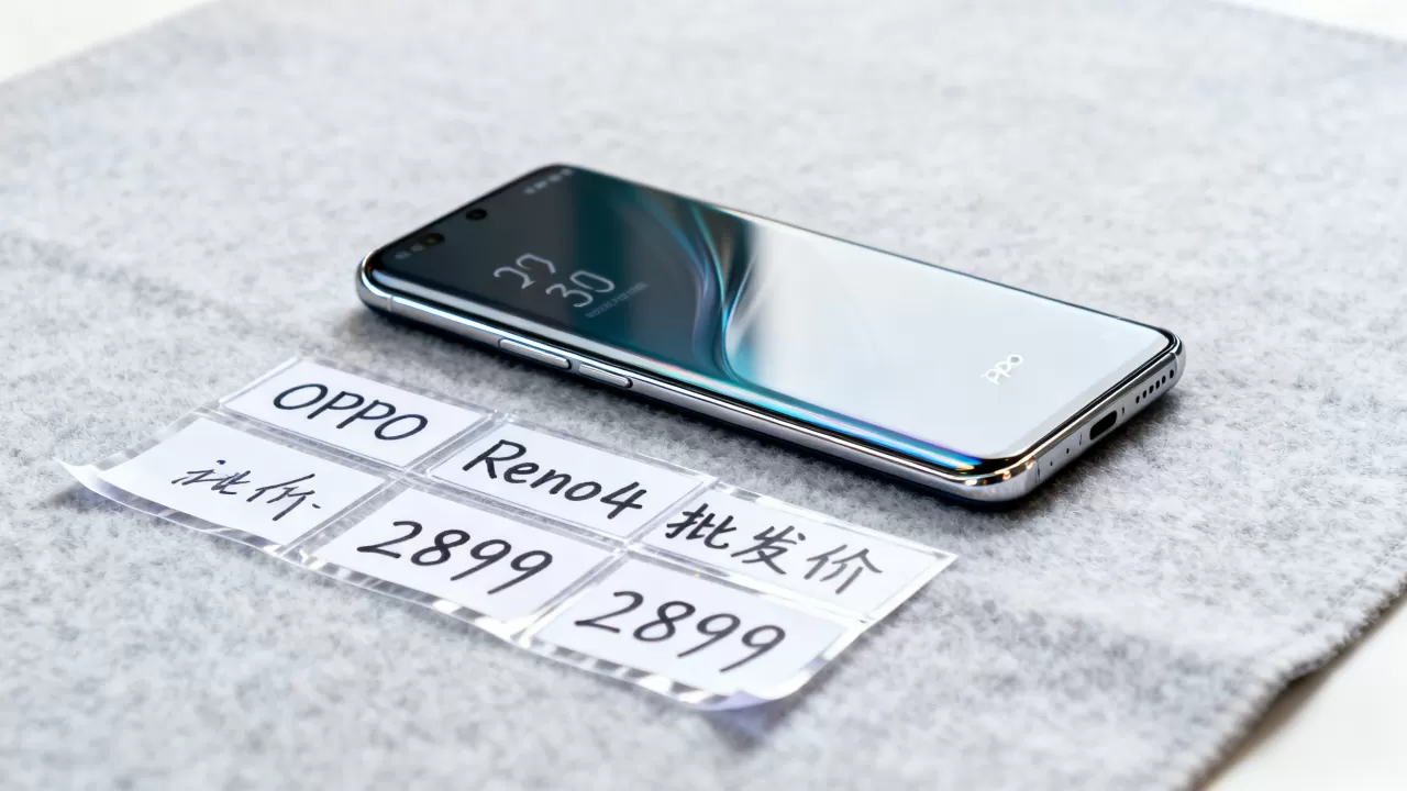 opporeno4拿货是什么价，OPPO Reno4手机批发价格