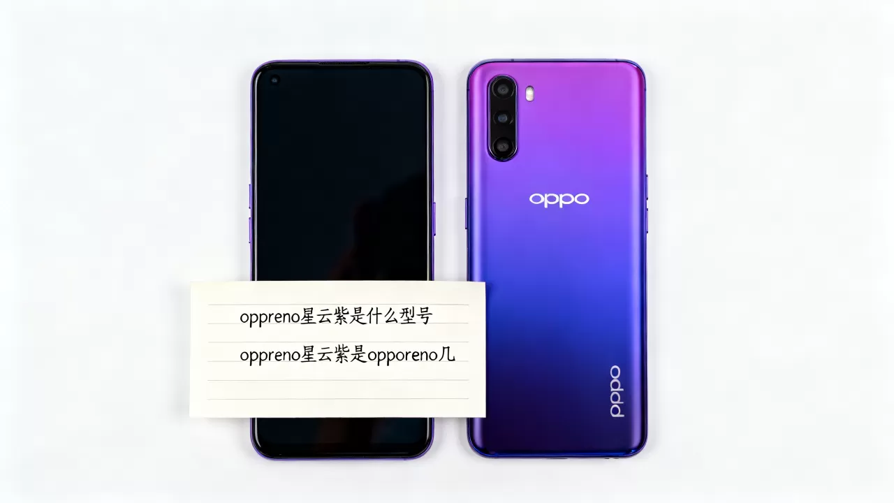 opporeno星云紫是什么型号，opporeno星云紫是opporeno几