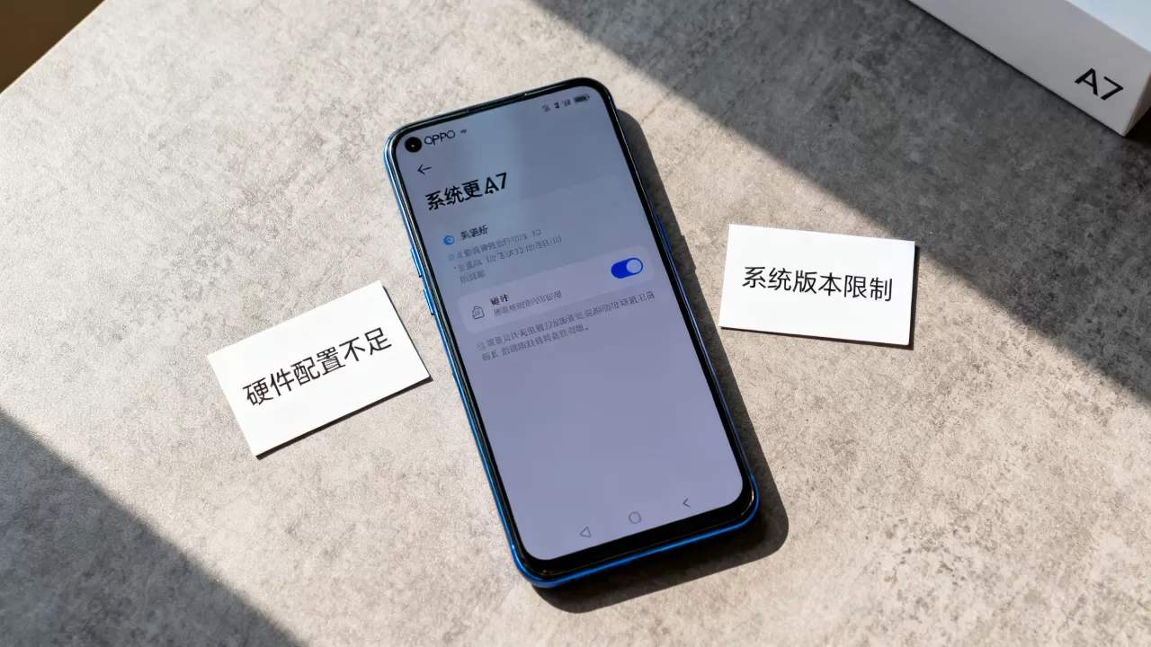 oppoa7为什么不能升级，OPPO A7系统更新限制