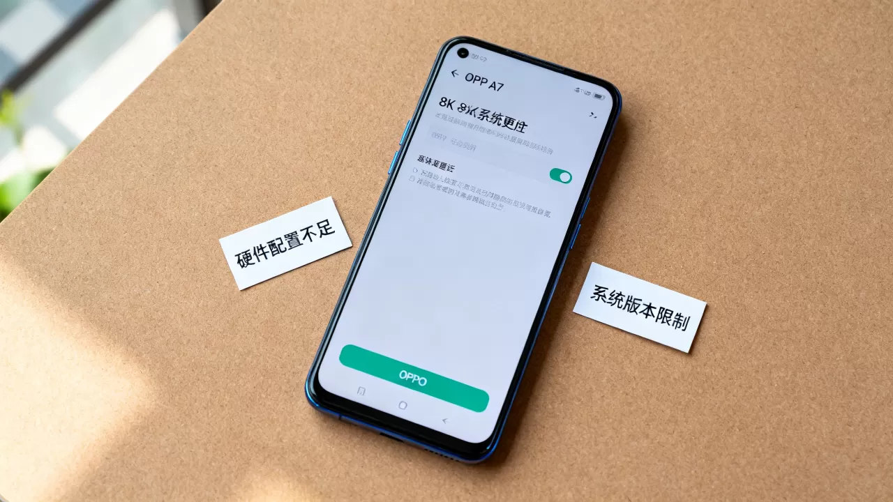 oppoa7为什么不能升级，OPPO A7系统更新限制