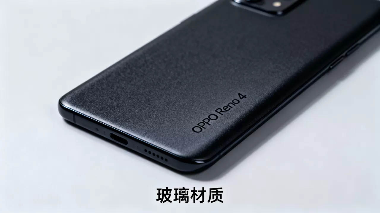 opporeno4黑色后盖是什么，OPPO Reno4后盖材质
