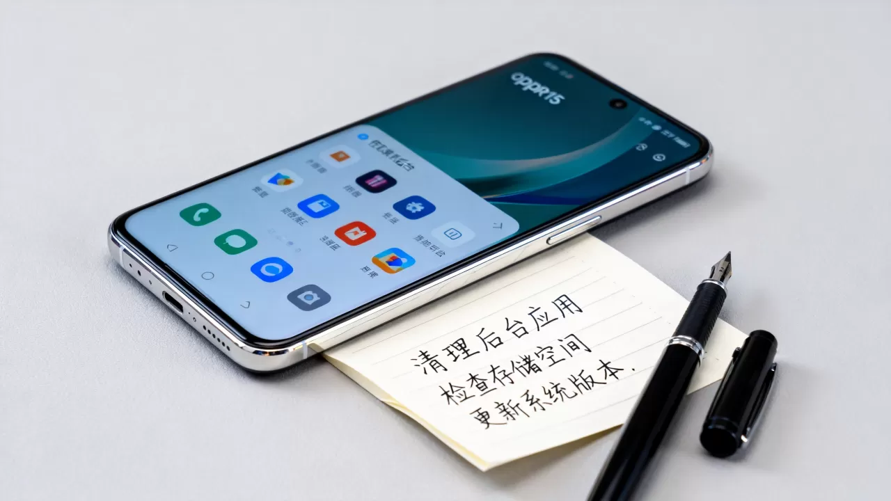 oppor15手机为什么会卡，oppor15卡顿解决方法