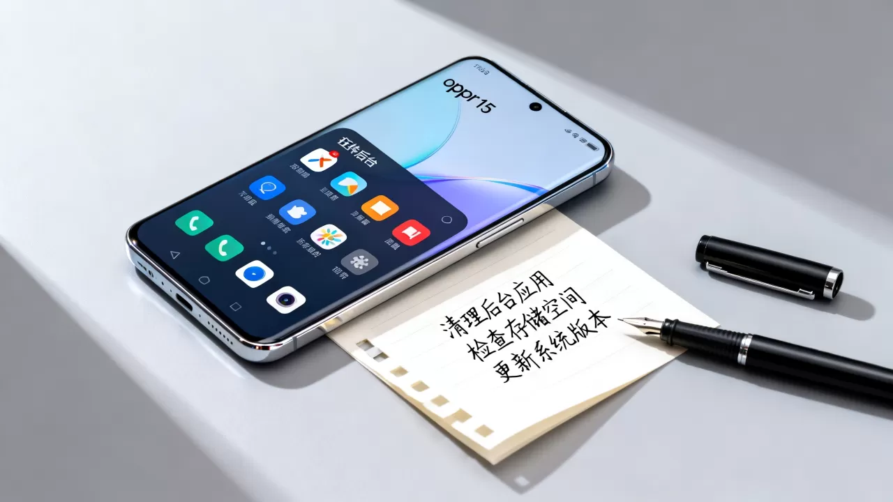 oppor15手机为什么会卡，oppor15卡顿解决方法