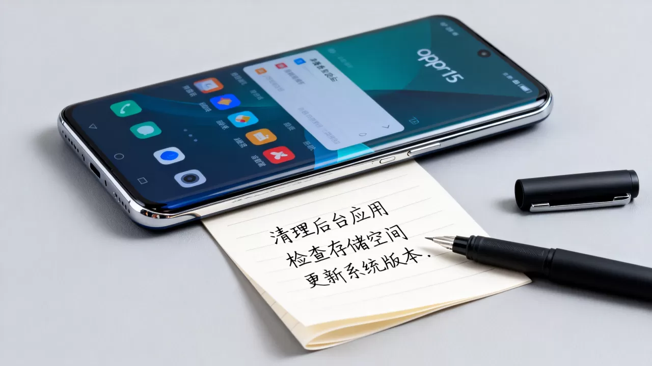 oppor15手机为什么会卡，oppor15卡顿解决方法