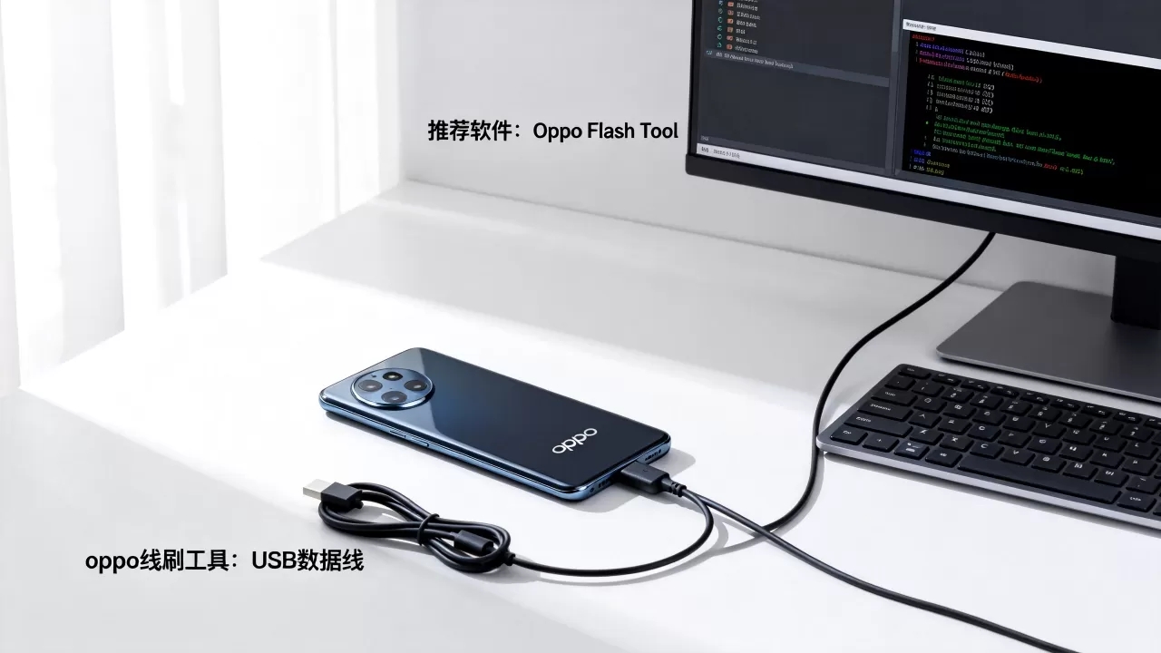 oppo用什么线刷软件，oppo手机线刷工具及教程