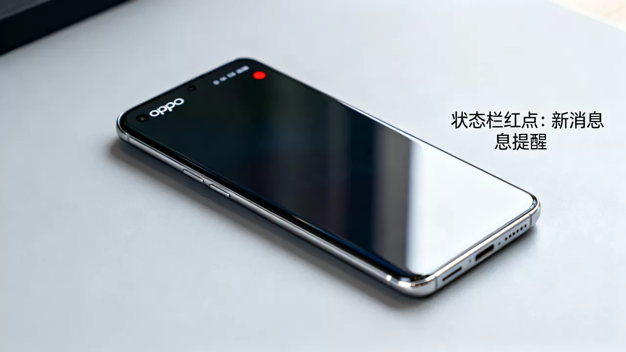 OPPO上有个红点是什么情况,手机状态栏红点代表什么意思 OPPO上有个红点是什么情况,手机状态栏红点代表什么意思