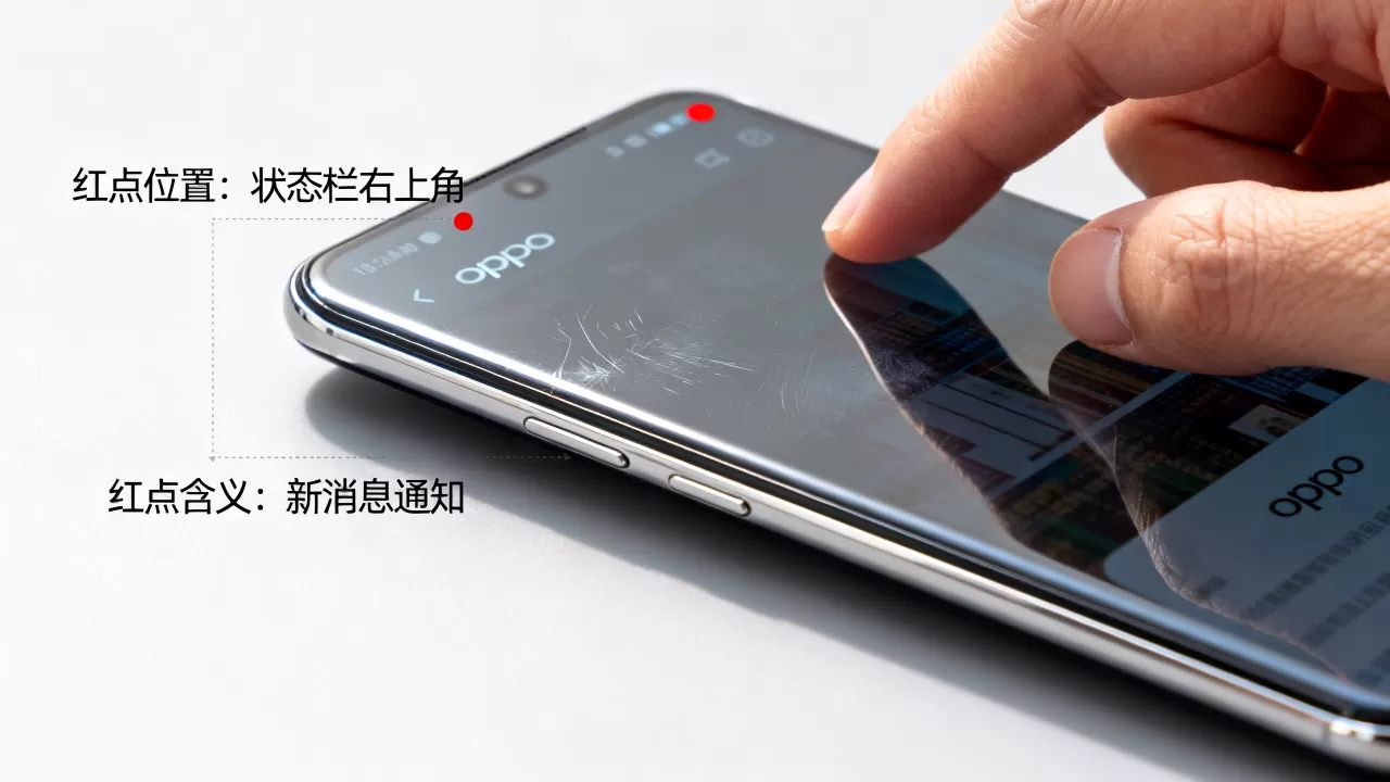 OPPO手机出现红点是什么原因,手机状态栏红点含义 OPPO手机出现红点是什么原因,手机状态栏红点含义