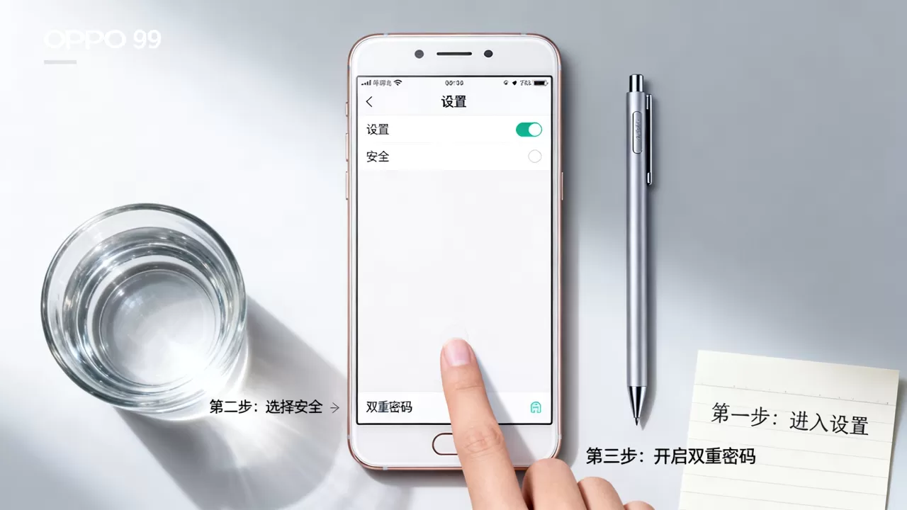 oppoR9双密码是什么,OPPO R9手机设置双重密码的方法 oppoR9双密码是什么,OPPO R9手机设置双重密码的方法