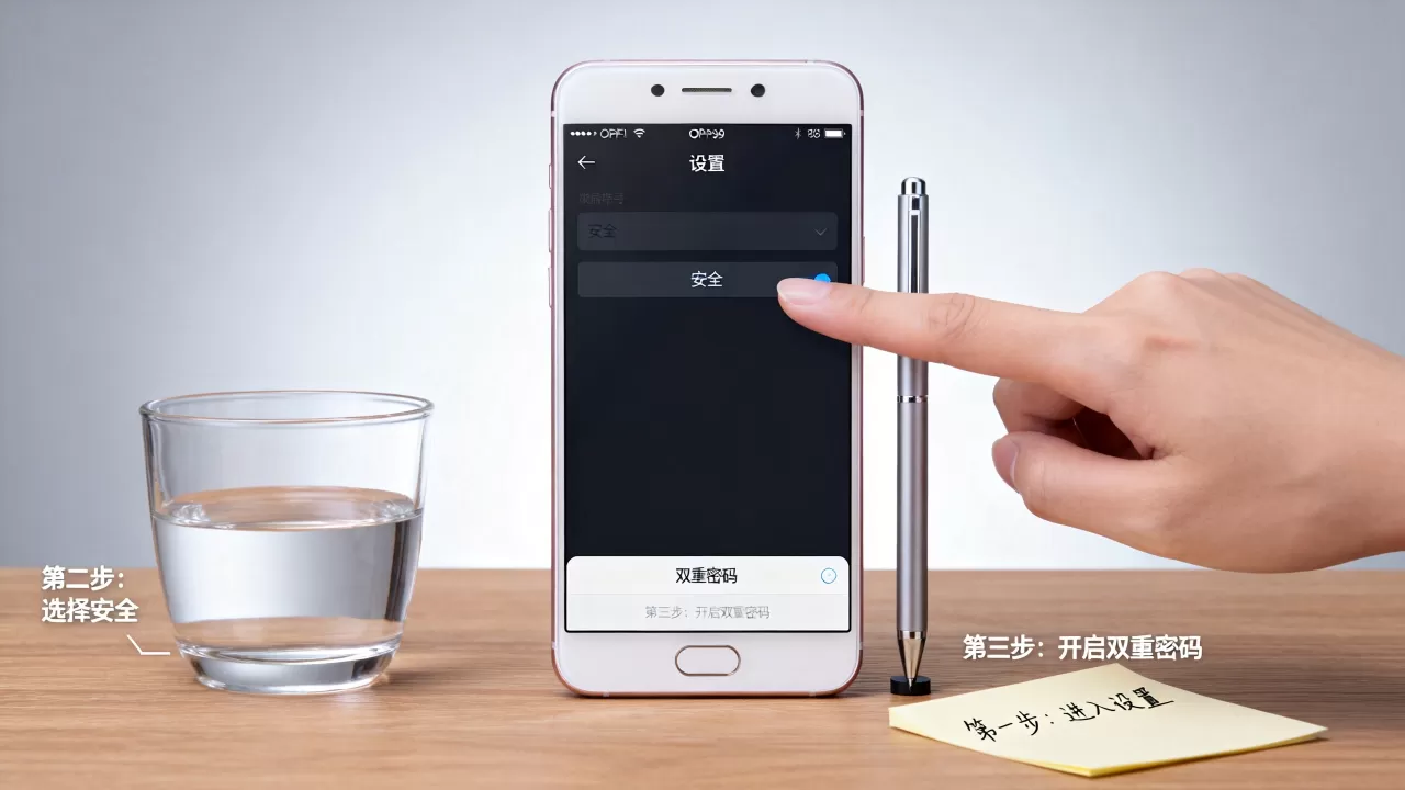 oppoR9双密码是什么,OPPO R9手机设置双重密码的方法 oppoR9双密码是什么,OPPO R9手机设置双重密码的方法