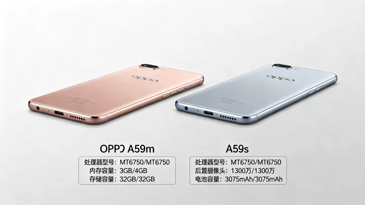oppoa59m和a59s有什么区别,OPPO A59s和A59m对比 oppoa59m和a59s有什么区别,OPPO A59s和A59m对比