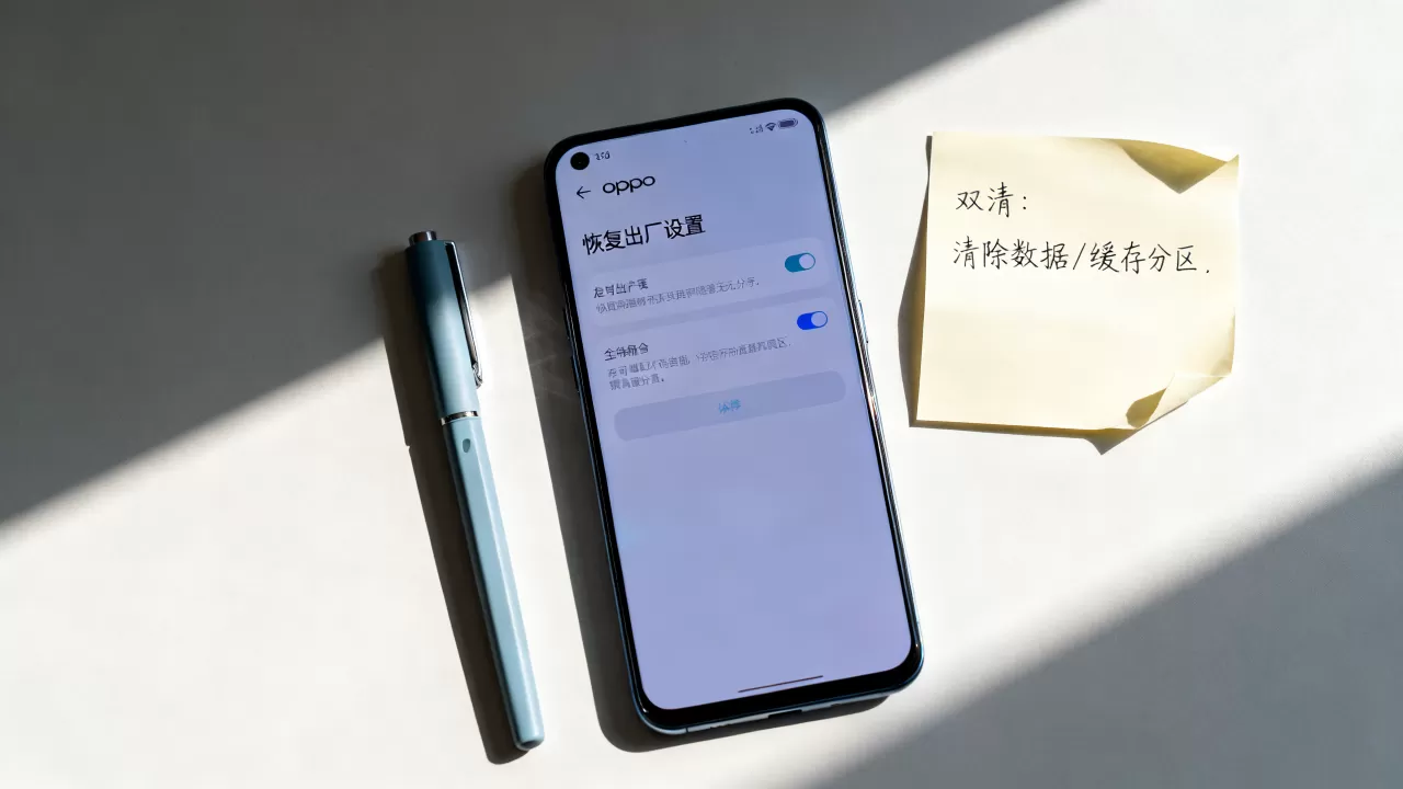 oppo双清是什么意思，oppo手机恢复出厂设置