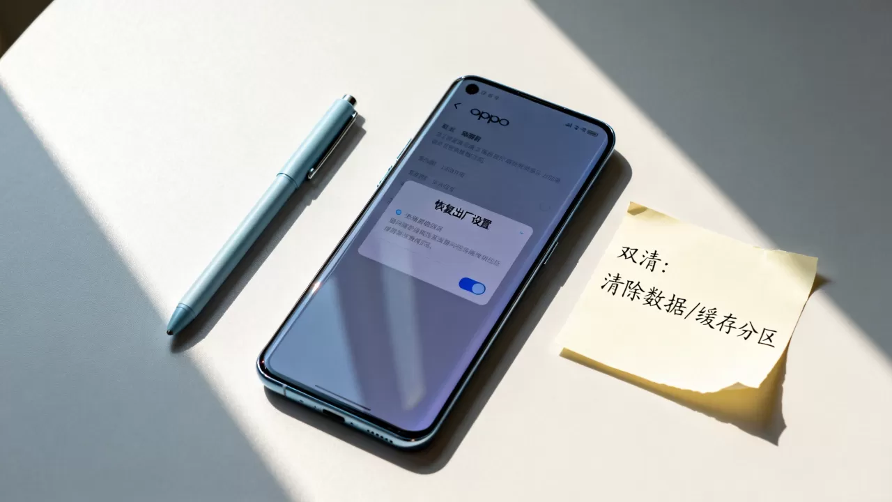 oppo双清是什么意思，oppo手机恢复出厂设置