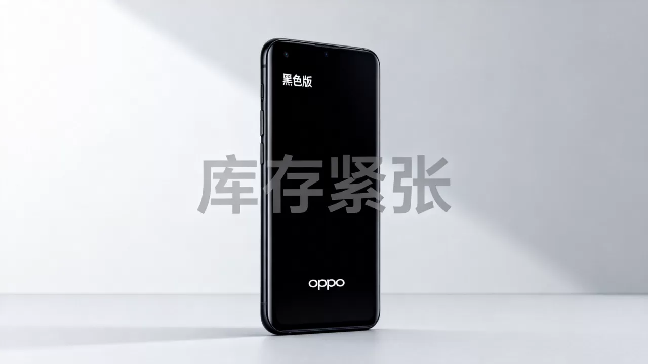 黑oppo的为什么少，oppo黑色手机为何缺货