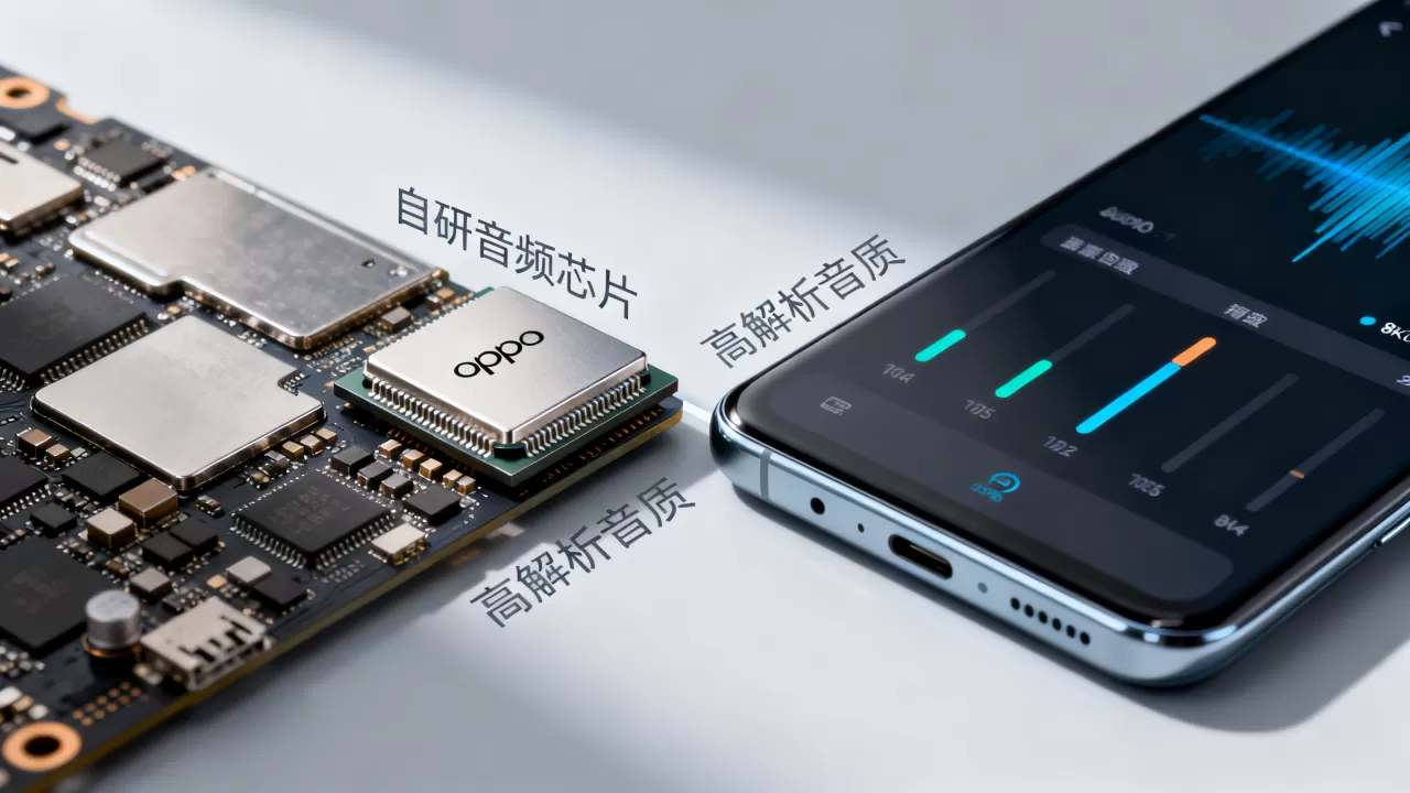oppo有音频芯片是什么意思，oppo自研音频芯片优势