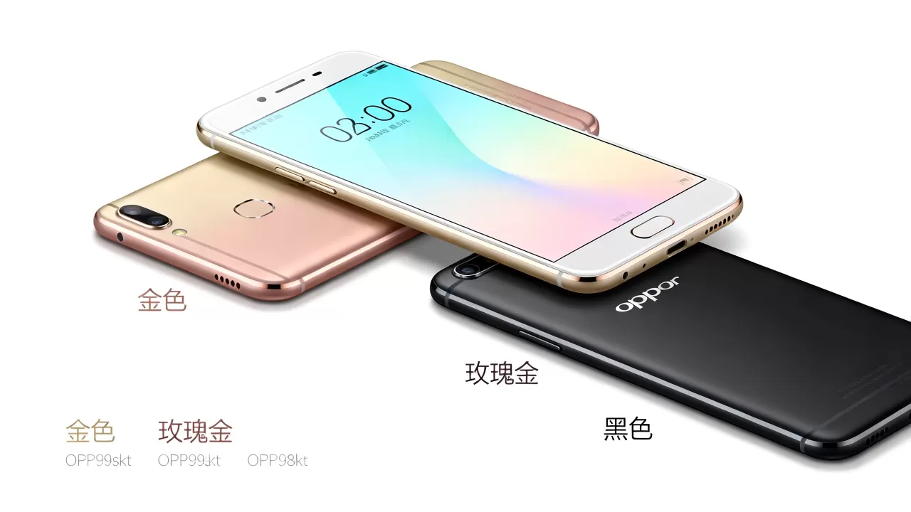 OPPOR9skt有什么颜色,OPPOR9skt手机配色 OPPOR9skt有什么颜色,OPPOR9skt手机配色