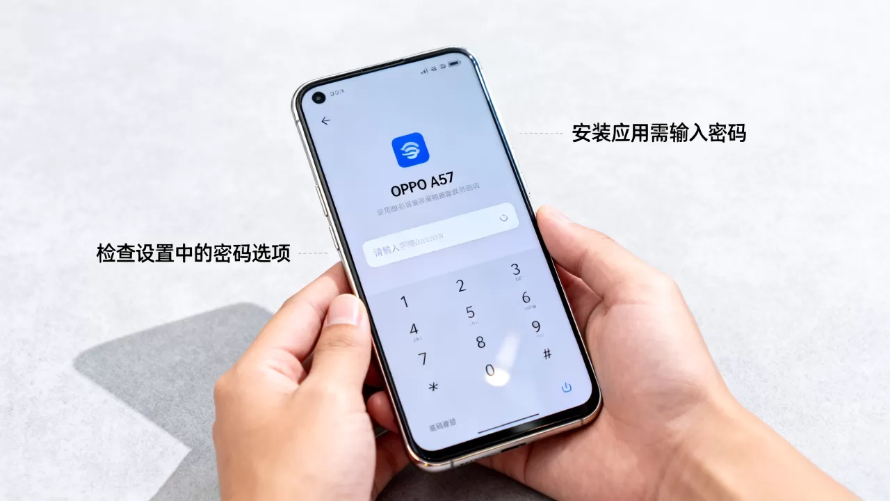 oppoa57安装密码是什么,OPPO A57手机安装应用需要输入密码怎么办 oppoa57安装密码是什么,OPPO A57手机安装应用需要输入密码怎么办