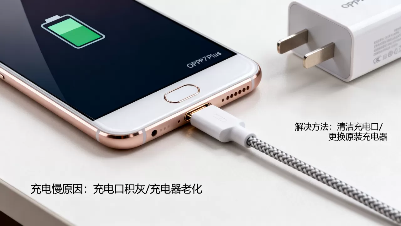 OPPOR7Plus为什么充电越来越慢,手机充电慢怎么办 OPPOR7Plus为什么充电越来越慢,手机充电慢怎么办