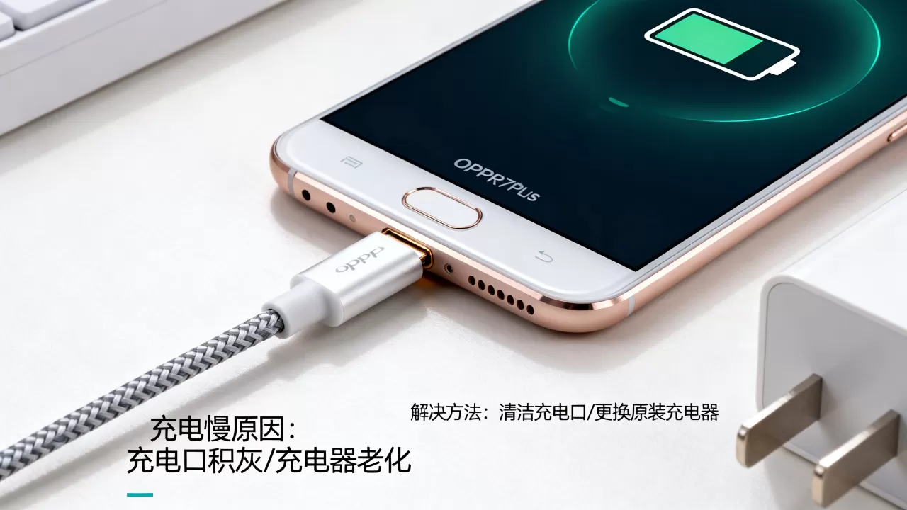 OPPOR7Plus为什么充电越来越慢,手机充电慢怎么办 OPPOR7Plus为什么充电越来越慢,手机充电慢怎么办