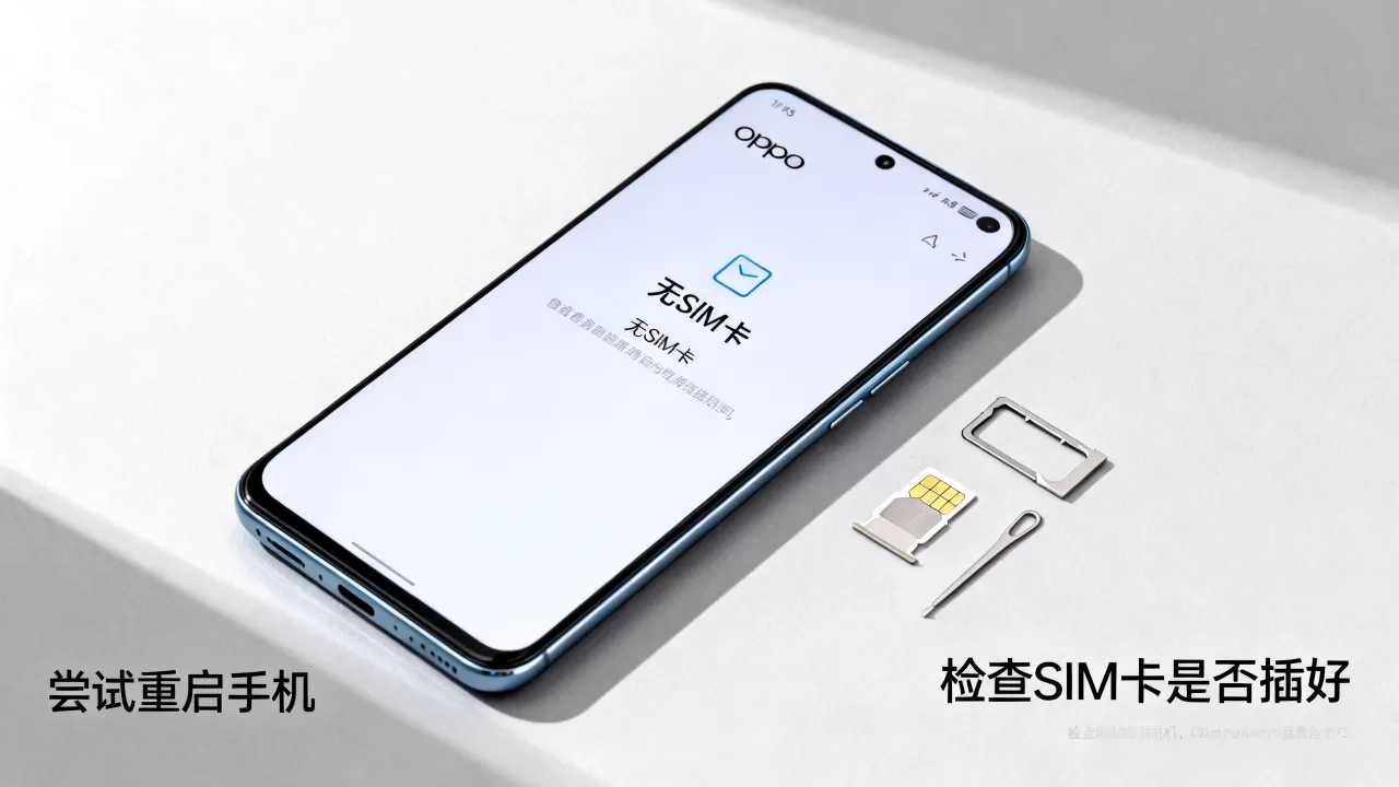 OPPO手机显示无SIM卡包是什么意思?手机无SIM卡怎么办 OPPO手机显示无SIM卡包是什么意思?手机无SIM卡怎么办