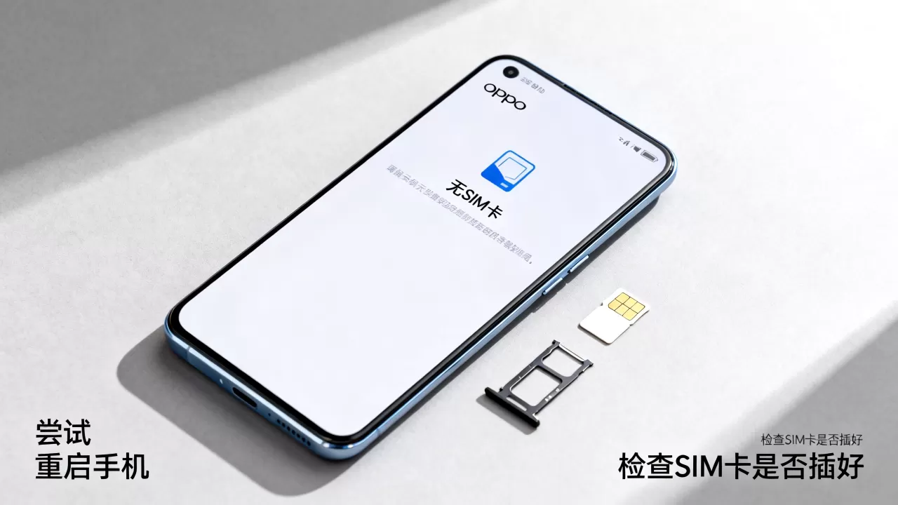 OPPO手机显示无SIM卡包是什么意思?手机无SIM卡怎么办 OPPO手机显示无SIM卡包是什么意思?手机无SIM卡怎么办