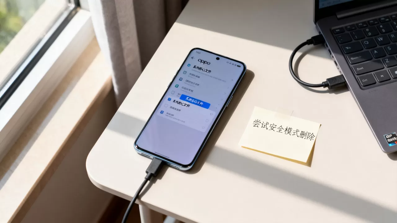 oppo为什么不能删除了，oppo系统文件无法删除怎么办