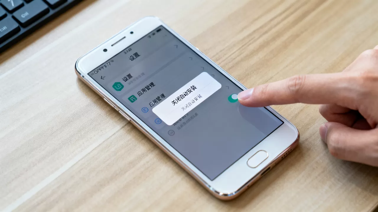 OPPO R7桌面为什么自动下载软件,手机自动安装应用怎么关闭 OPPO R7桌面为什么自动下载软件,手机自动安装应用怎么关闭