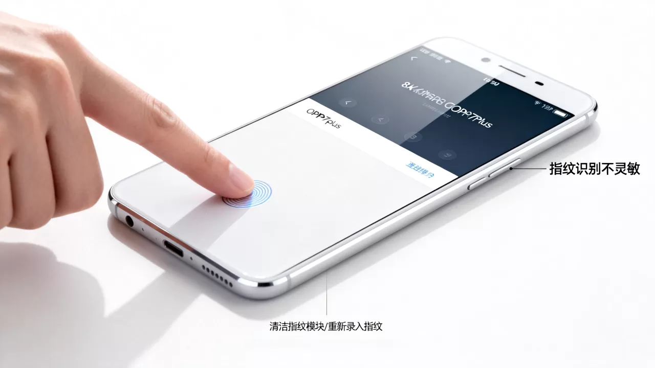 OPPOR7plus指纹识别不好用怎么办,OPPOR7plus指纹失灵 OPPOR7plus指纹识别不好用怎么办,OPPOR7plus指纹失灵