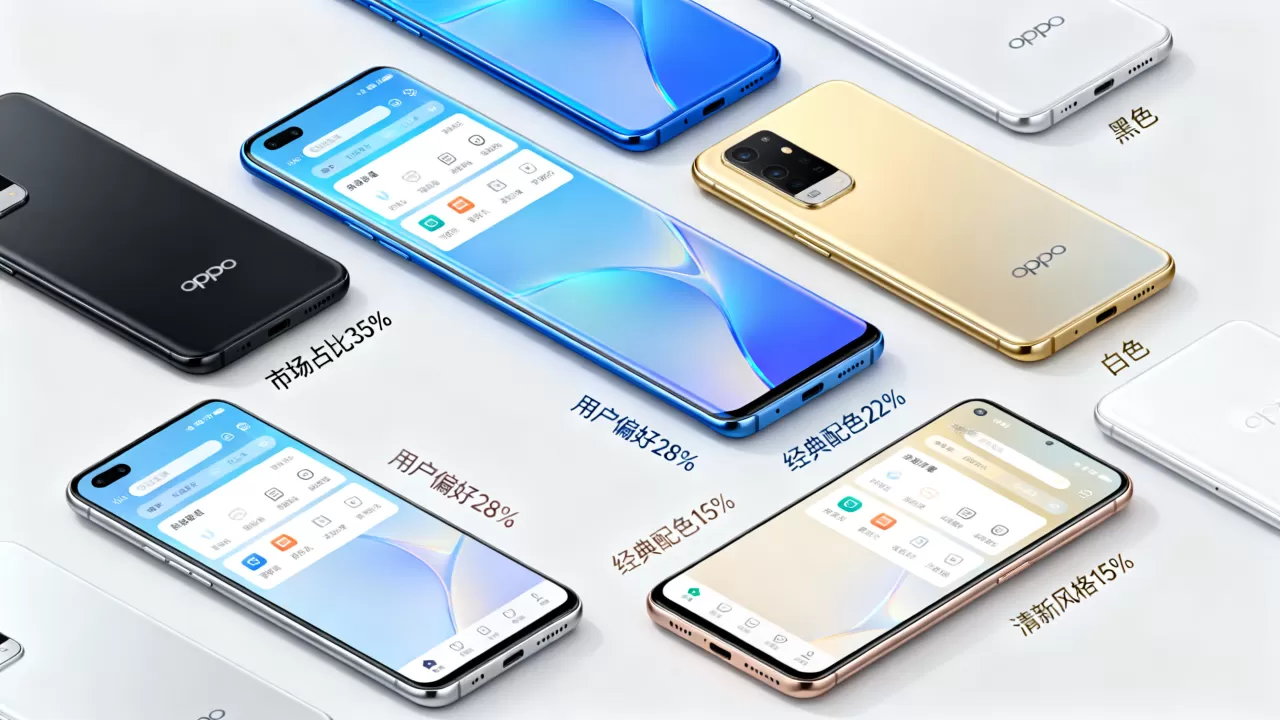oppo用什么颜色的多,oppo手机什么颜色最好看 oppo用什么颜色的多,oppo手机什么颜色最好看