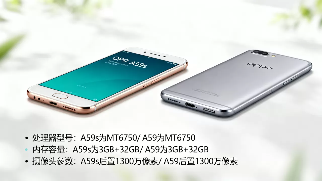oppoa59s跟a59有什么区别，OPPO A59s和A59配置对比