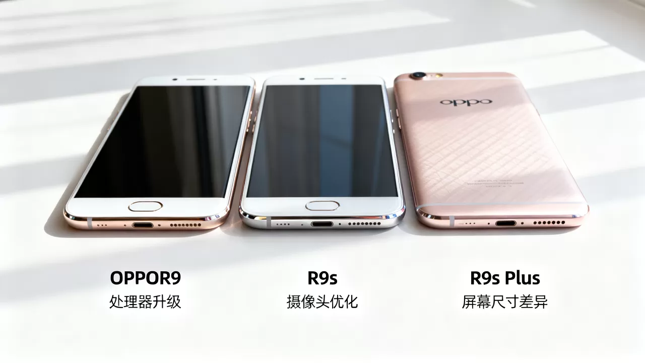OPPOR9跟R9s有什么区别,OPPO R9s和R9s Plus的区别 OPPOR9跟R9s有什么区别,OPPO R9s和R9s Plus的区别
