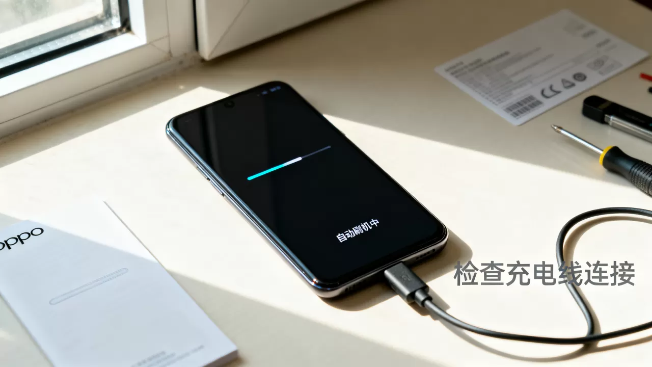 OPPO手机黑屏自动刷机怎么回事,手机黑屏自动刷机 OPPO手机黑屏自动刷机怎么回事,手机黑屏自动刷机