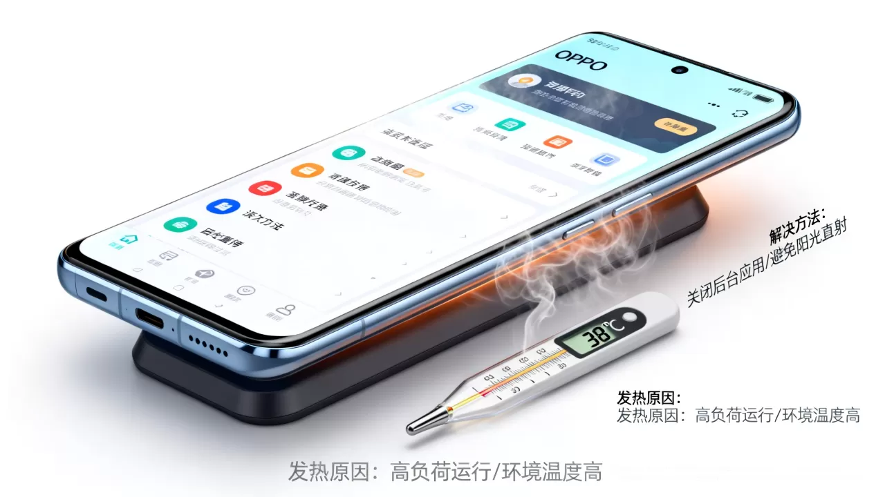 OPPO手机爱发烫是什么原因,OPPO手机发热严重怎么办 OPPO手机爱发烫是什么原因,OPPO手机发热严重怎么办