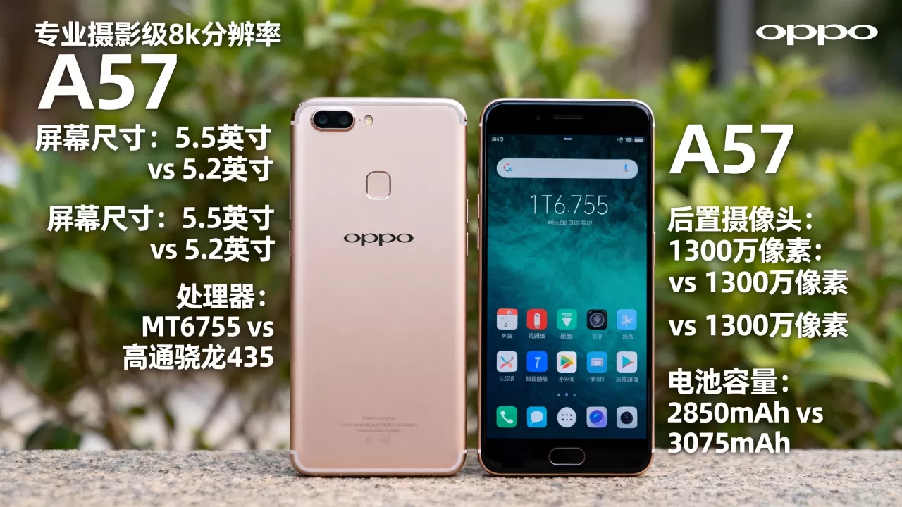 OPPO R9和A57区别是什么？OPPO R9与A57配置参数对比
