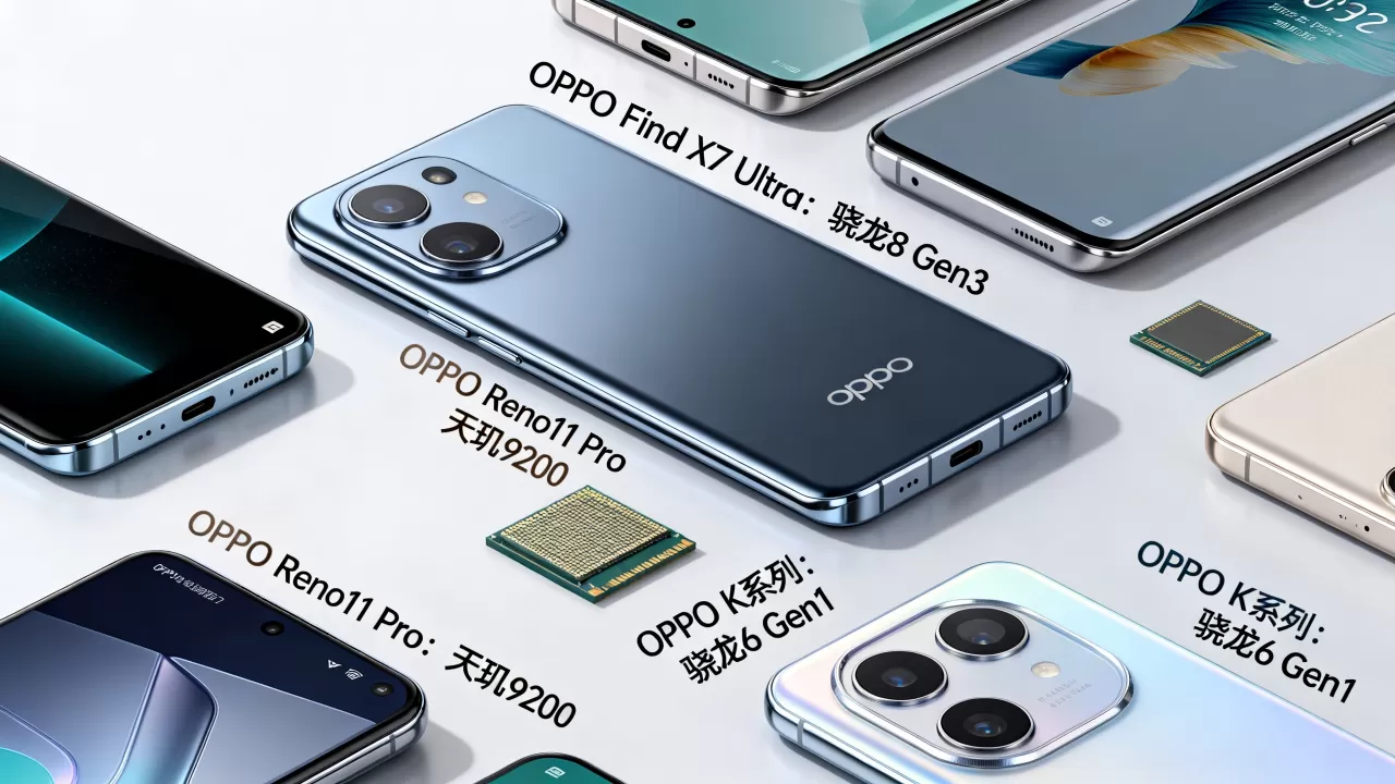 OPPO手机用的是什么CPU型号,OPPO手机CPU型号大全 OPPO手机用的是什么CPU型号,OPPO手机CPU型号大全