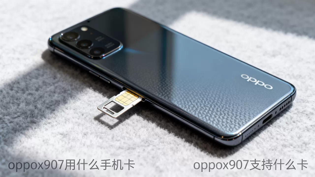 oppox907用什么手机卡，oppox907支持什么卡
