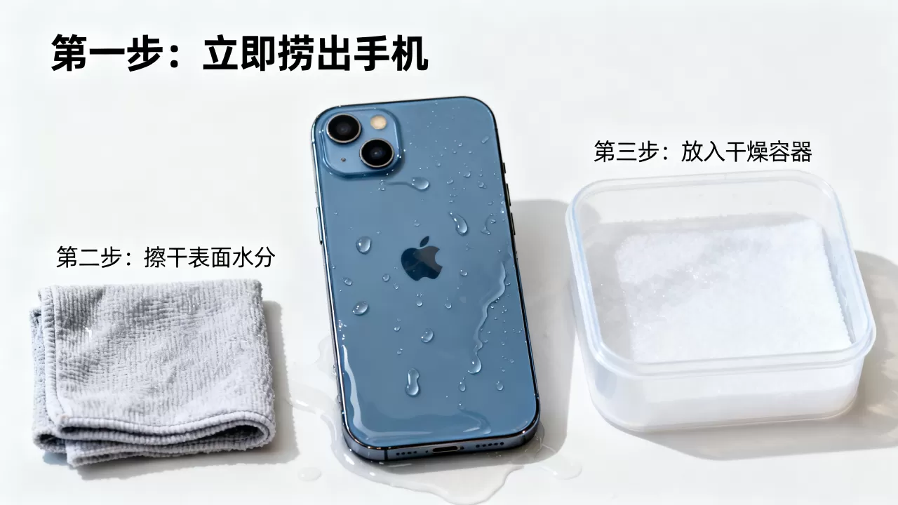 iphone手机掉水里了怎么办,苹果手机进水处理方法 iphone手机掉水里了怎么办,苹果手机进水处理方法